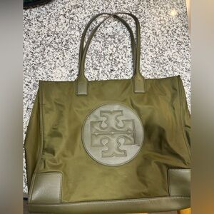 Tory Burch Olive Green Tote